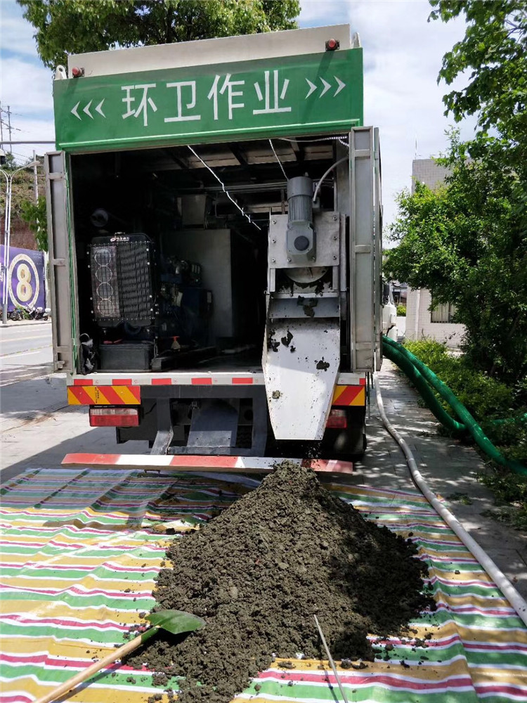 额尔古纳淤泥干湿分离