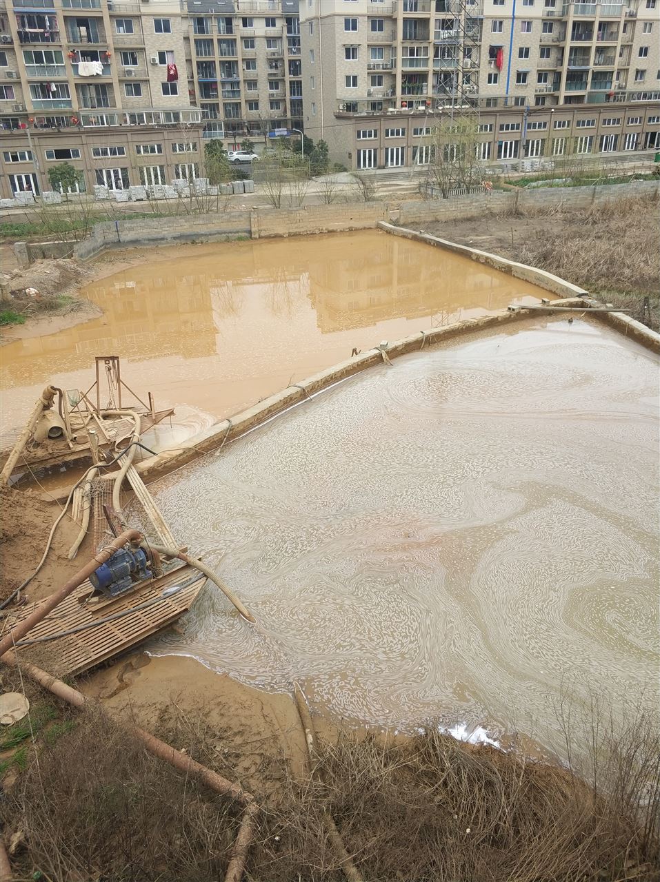 额尔古纳沉淀池淤泥清理-厂区废水池淤泥清淤