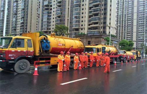 额尔古纳市政管道清淤